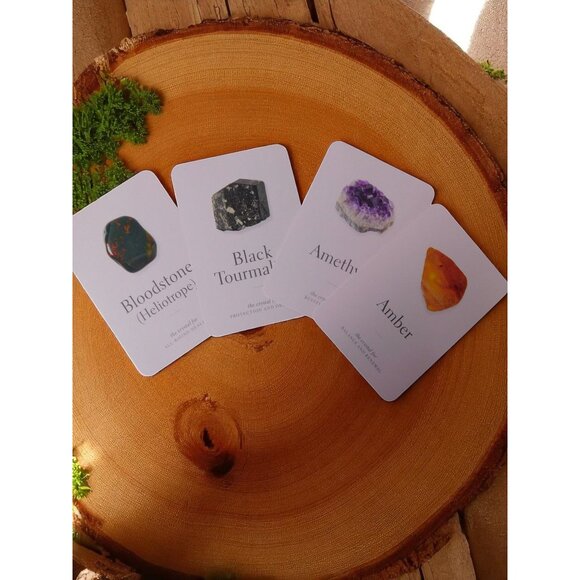 Crystals For Beginners Deck By Judy Hall 50 Cards To Heal Body Mind & Spirit New - Picture 6 of 11